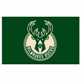 NBA High quality Fast delivery custom 90*150cm MilwaukeeBucks flag 3x5ft wholesale MilwaukeeBucks flag