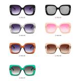 13032 Superhot Eyewear Fashion Women Brand Designer Square Gradient Shades Sunglasses