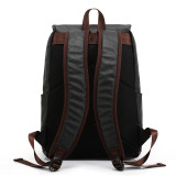 2021 Hot Selling Waterproof New PU Leather Backpack for Men Leisure Travel Business Backpack