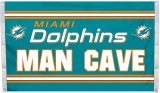NFL Custom 90*150cm Miami Dolphins flag sample fast delivery
