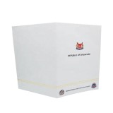 Customized gold stamping wholesale art paper file folder