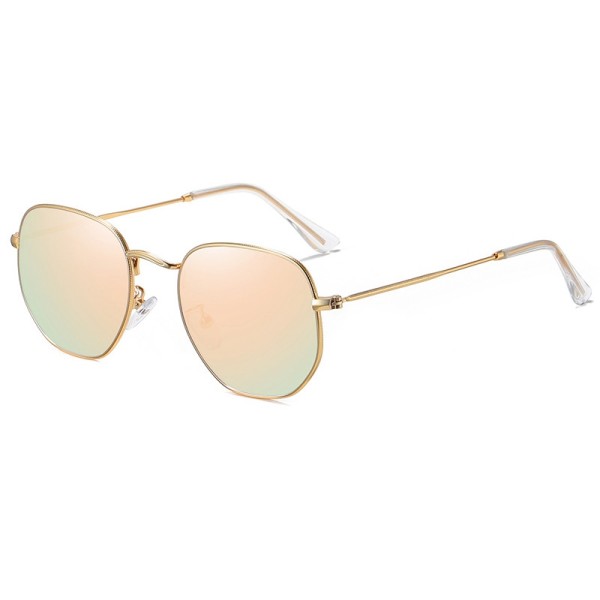 Superhot Eyewear Classic Polarized Hexagonal Shades Sunglasses