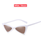 201401 Superhot Women Cat Eye Sun glasses Ladies Cateye Shades 2018 Red Bowknot Shaped Sunglasses