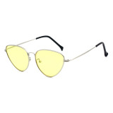 30625 Superhot Popular Ladies Cat Eye Sun glasses Metal Sunglasses