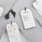 Daily Schedule Pocket Chart Memo Pad Custom To Do List Notepads Schedule Planner Office School Supplies Stationery