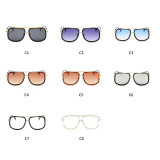 61819 Superhot Eyewear Fashion Men Sun glasses Gradient Shades Square Brand Designer Sunglasses
