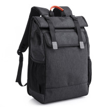 2020 New Models Waterproof Roll Top Travelling Anti-theft Backpack Laptop with USB School Bags for Men