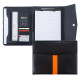 Envelope Shape Tri-fold Legal Size Suedene Vinyl Student Travel Portfolio Bag