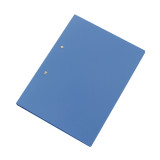 Brandnew Customized Logo a4 Folding Document File Clipboard with Two Metal Clips