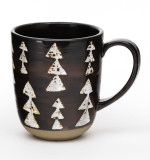 Vintage style customized Pattern Ceramic Mugs Tea Cup Coffee Mugs With Handle