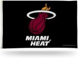 3*5ft wholesale NBA Miami heat customizable flag and banner