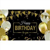 Explosive birthday party banner Customize patterns door hanging flag