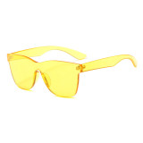 10152 Superhot Eyewear 2018 Fashion Men Women Transparent Sun glasses Tinted Trending Candy Sunglasses