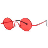 63316 Superhot Eyewear 2018 Small Black Round Metal Sun glasses Unisex Men Women Retro Vintage Sunglasses