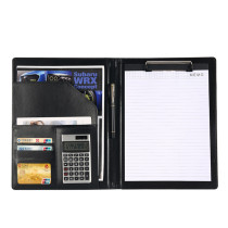 Custom Large Capacity Multifunctional a4 Business PU Leather File Folder
