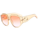 62916 Women Brand Designer Sun glasses Big Frame Butterfly Gradient Shades UV400 Fashion Oversized Sunglasses