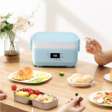 Breakfast warmer heated food container Microcomputer touch control LCD screen display Electrical Lunch Box