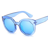 19001 Jelly Color Octagonal Sunglasses Big Frame Women Lady Sun glasses Shades UV400 2018 Fashion Women Sunglasses