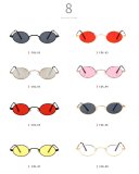 11029 Superhot Eyewear Small Size Oval Sun glasses 2018 New Fashion Retro Vintage Metal Frame Sunglasses