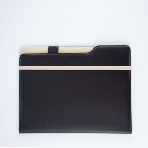 Factory Custom file folder a4 Size,Leather portfolio file folder,File+Folder with Calculator