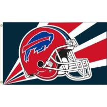 US fast shipping polyester fan flag custom 3*5ft buffalo bills flag wholesale