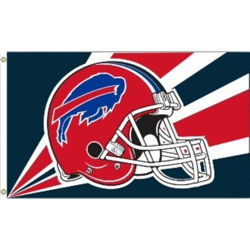 US fast shipping polyester fan flag custom 3*5ft buffalo bills flag wholesale