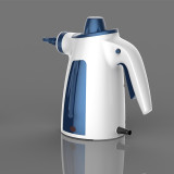 180 degree nozzle to get into tight spaces and under furniture Steam cleaner