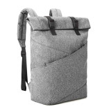 Private Label High Quality Multi Functional Rolltop Backpack In Stock