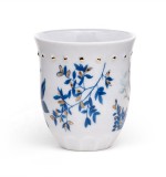 Best Selling Ceramic Coffee Mug Porcelain Everyday Mug with golden handle for gift