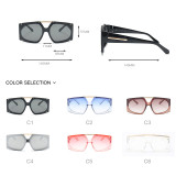 62116 Men Women Brand Designer Sun glasses Shades Black Big Frame UV400 Fashion Oversized Sunglasses