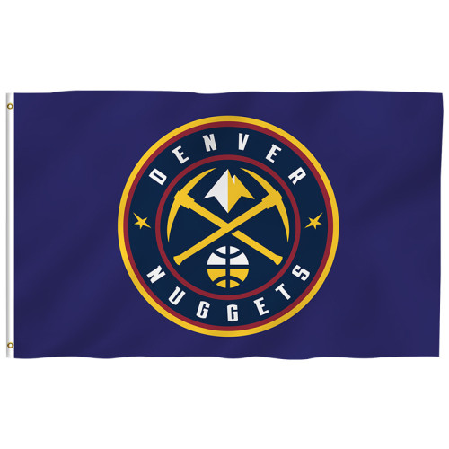 3x5ft wholesale NBA Denver nuggets customizable flag and banner
