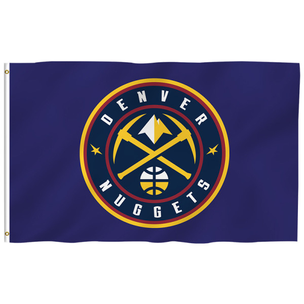 3x5ft wholesale NBA Denver nuggets customizable flag and banner