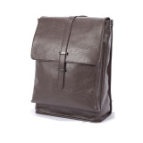 Stylish High Quality PU Leather School Laptop Backpack