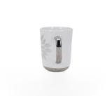Food Safety Custom Ceramic Mugs With Handle Office Coffee Tea Cup