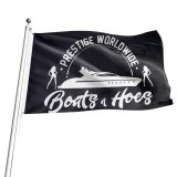 Prestige custom Global Flag Ship and Hoe Banner 3x5 Ft Polyester high Quality Wall Banner