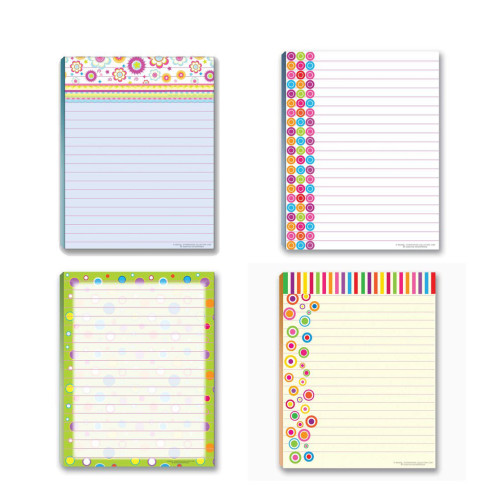 4 Designs Fridge Magnetic Notepad Notebook Personalised Daily Notepad Tear Off