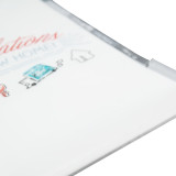Office stationery customized color PP rubber band pocket document file folder