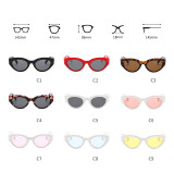 11027 Superhot Eyewear 90s Retro Vintage Glasses Street Style Fashion Brand Designer Black Sunglasses