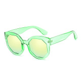 19001 Jelly Color Octagonal Sunglasses Big Frame Women Lady Sun glasses Shades UV400 2018 Fashion Women Sunglasses