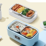 Breakfast warmer heated food container Microcomputer touch control LCD screen display Electrical Lunch Box