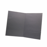 Customized business paper round corner confile folder with logo