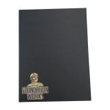 Double Sides Custom Printing a4 Presentation Paper File Folder with Business Card Slot