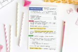 Myway New Style Wholesale Customized Logo Weekly Meal Planning Pad To Do List Notepad