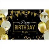 Explosive birthday party banner Customize patterns door hanging flag