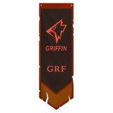 New hot style custom logo LOL team flag gaming theme decoration polyester flag banner