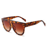 10345 Superhot Eyewear Flat Top Brand Designer Sun glasses Women Oversized Shades Sunglasses