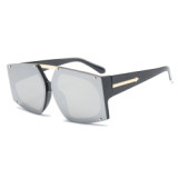62116 Men Women Brand Designer Sun glasses Shades Black Big Frame UV400 Fashion Oversized Sunglasses