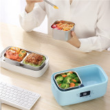 Breakfast warmer heated food container Microcomputer touch control LCD screen display Electrical Lunch Box