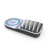 qi wireless charger with type c usb charger 4 USB charging dock stationfor mobile phone