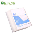 Popular product A4 hardcover clear stick folder